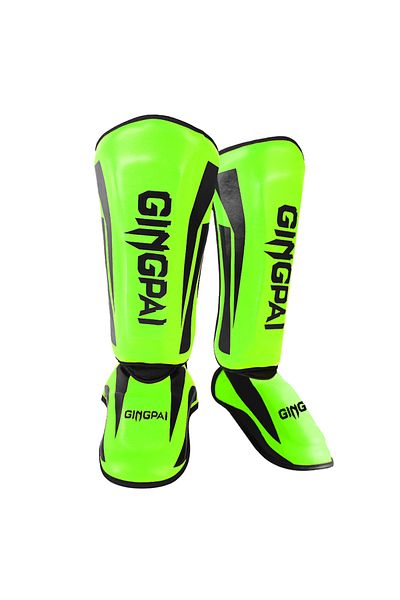 Choice L DY Green Kickboxing Boxing Shin Guard Pads Muay Thai Martial Arts Sanda Wushu Leg Protector Taekw
