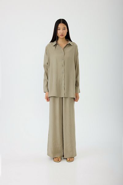 SEVİLEN Wide Leg Modal Trousers