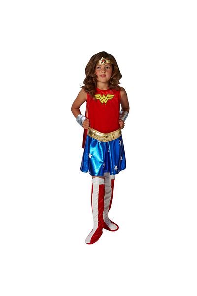 DC Wonder Woman Deluxe Costume for Girls 120 - 130 cm 5-7 years