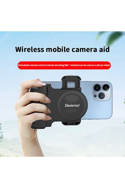 Choice إصدار وحدة التحكم المغناطيسية Snapgrip حامل الهاتف الذكي عن بعد بلوتوث الهاتف المحمول مضاد للخدش