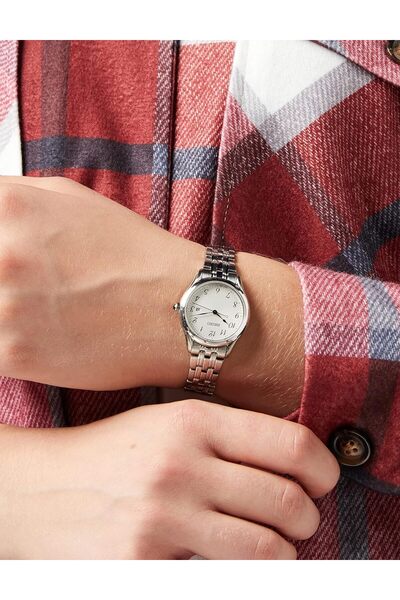 Seiko Neo Classic White Dial Stainless Steel Womens Watch - SUR643P1
