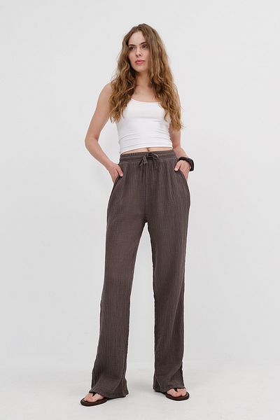Addax Tie Waist Trousers Pn7043