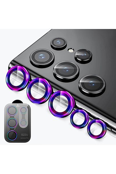 Choice Tempered Glass S24 Plus Coloful Camera Lens Protector For Samsung S24 Ultra S23 Ultra S22 S24 Plus 9