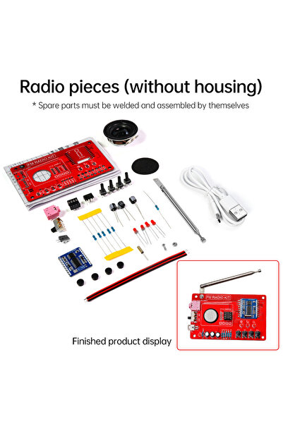 Choice1 Without casing Easy version RDA5807 FM radio electronic kit adjustabl...