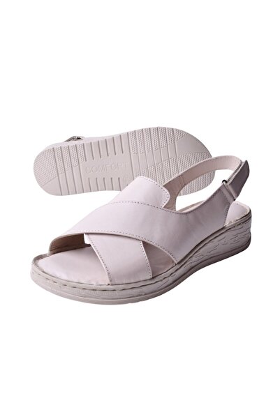 İskarpin Γυναικεία δερμάτινα σανδάλια Femi 436-1