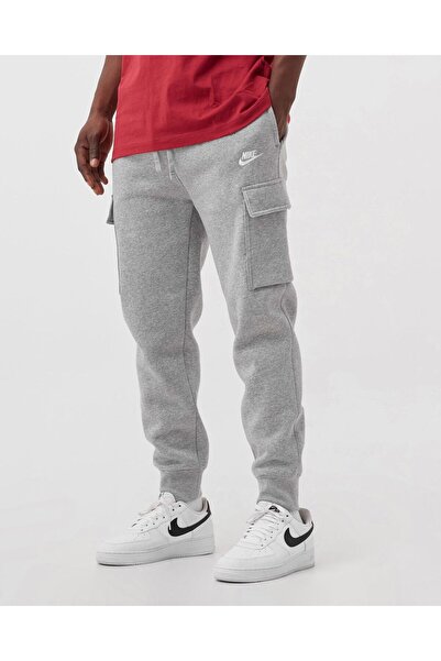 Nike Sportswear Club Fit Cargo Gri Erkek Eşofman Altı