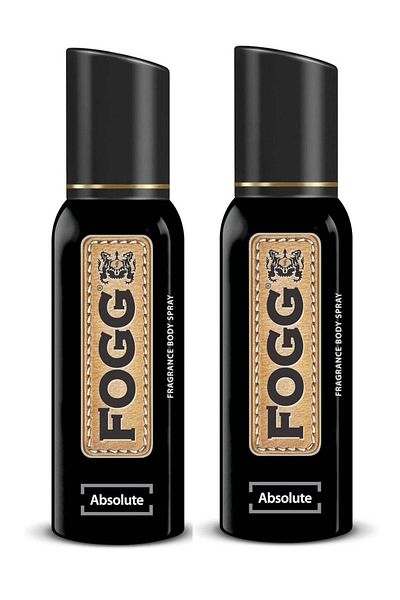 FOGG Pack of 2 Fragrance Body Spray - Absolute