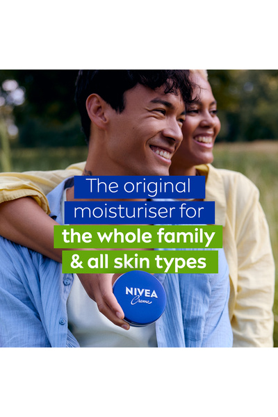 NIVEA Creme Tin Moisturizing Cream, Intensive Moisture for Dry Skin, 150ml, Pack of 2
