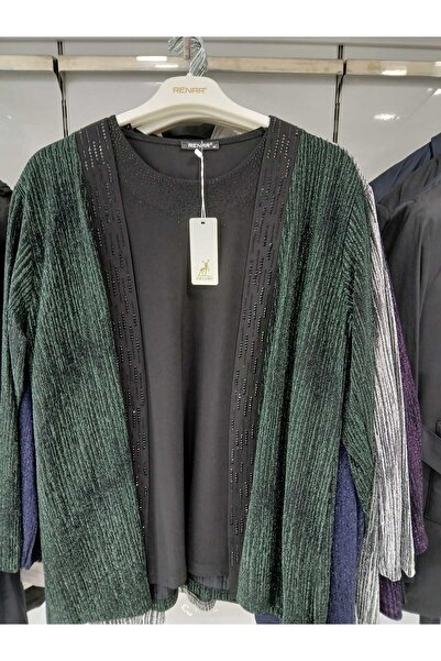 RENAR Hijab Mother Evening Dress Suit Jacket and Long Sleeve Kisa Dress