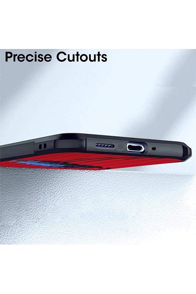 Generic Fashionury Shockproof Crystal Clear Nothing Phone 1 Back Cover Case (Black Bumper)