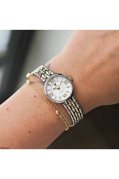 Fiesta Fs601020 Women's Wristwatch with Steel Band