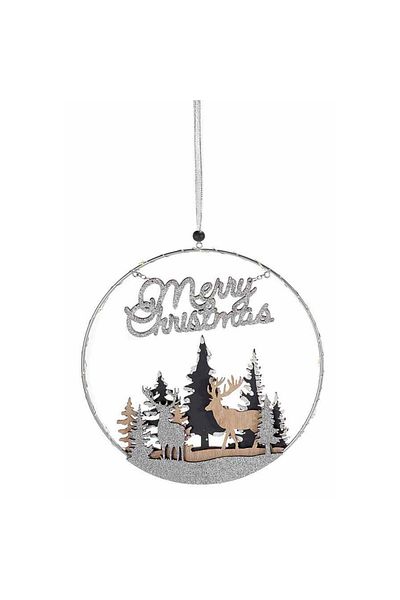 Decorer Christmas Decoration with LED 24 cm