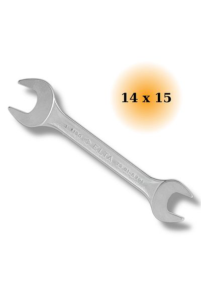Elta Open Two Mouth Fork Key 14X15