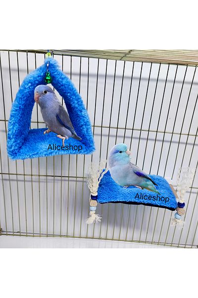 aliceshop Tent and Bird Bed for Budgie and Birds of Different Sizes