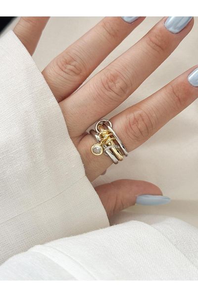 CHARMLUCKY 3 Mixed Hanging Rings