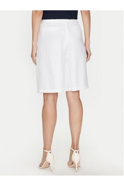 Vicolo Women's Fabric Shorts TB0788 White