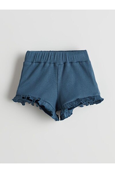 LC Waikiki Lcw Baby Buy Elastic Waist Baby Girl T-Shirt and Shorts 2-Pack