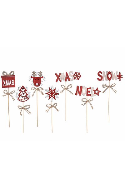 Decorer Set 7 decorațiuni de Crăciun 27 cm