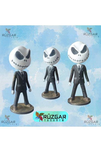 Rüzgar Tasarım  Bride Jack Skellington 10 cm Figure