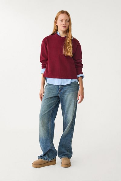 Stradivarius Knit round neck T-shirt