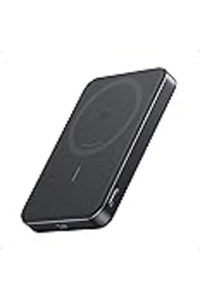 Anker MagGo Power Bank, Ultra-Slim 10,000mAh Magnetic Portable Charger, Qi2 Certified 15W MagSafe-Co