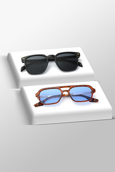 Nilu Moda Set of 2 Sun Glasses