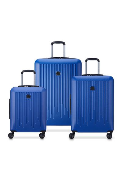 Delsey CHRISTINE 3-PIECE SET 55CM/70CM/82CM KLEIN BLUE