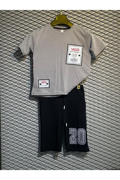 Bulut Baby Boy's Summer T-Shirt-Shorts Set