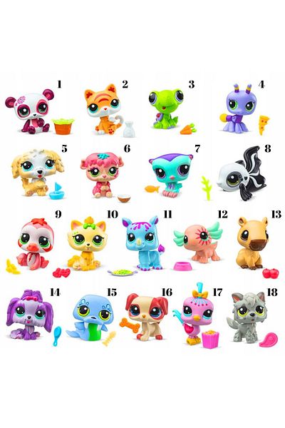 Art Tone Littlest Pet Shop Miniatures 523 S3 Single Miniature Figure 4+