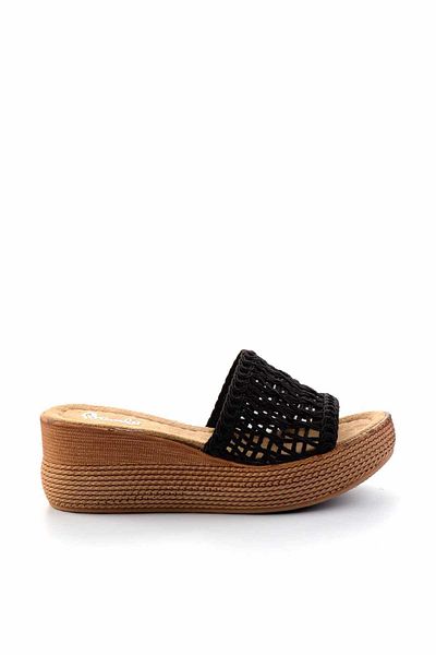 Bambi Black Women's Slippers K04823004316