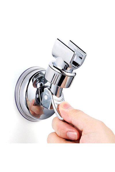 OEM Shower head suction cup holder, 360 degree adjustable, elegant chrome, supports up to 5kg, MyStyle�