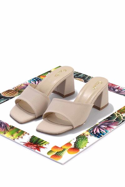 Bambi Beige Women's Slippers K 04233008004