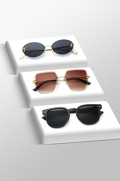 LUPİX SET OF 3 SUNGLASSES