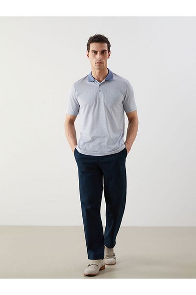 LC Waikiki Νέα σεζόν Polo Neck Pique Ανδρικό Tisort - S5FB69Z8