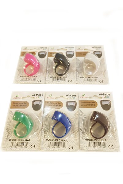 Reis 3'lü Paket Yeni Model Işıklı Yüzük Zikirmatik