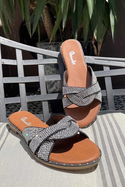 Bambi Lame Women's Slippers K04913032909