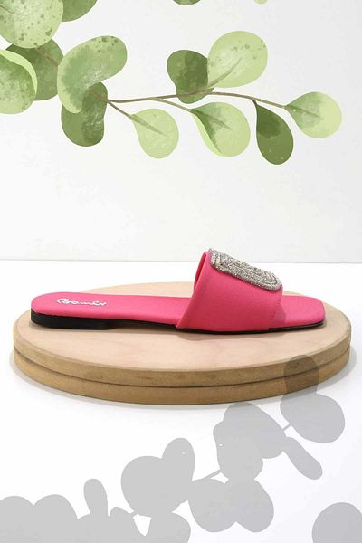 Bambi Matte Fuchsia Women's Slippers K04192163238