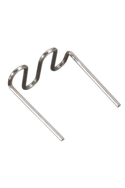 OEM Set of 100 welded tool staples, plastic glue, type RS28, diameter 0.8 mm, silver