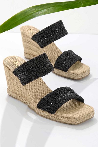 Bambi Black Women's Slippers K04874013116