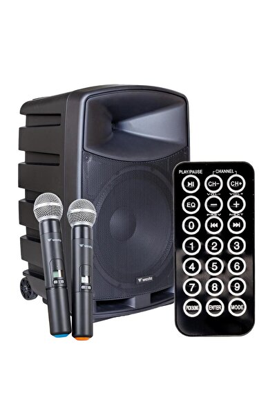 Genel Markalar WAP-15505 400Watt 15” Şarjlı Taşınabilir Hoparlör