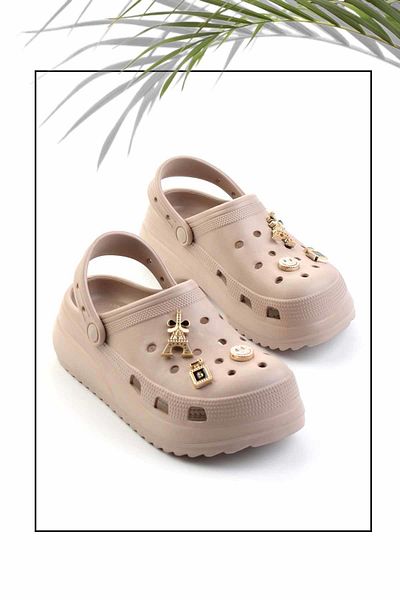 Bambi Camel Women's Slippers K 04445410059