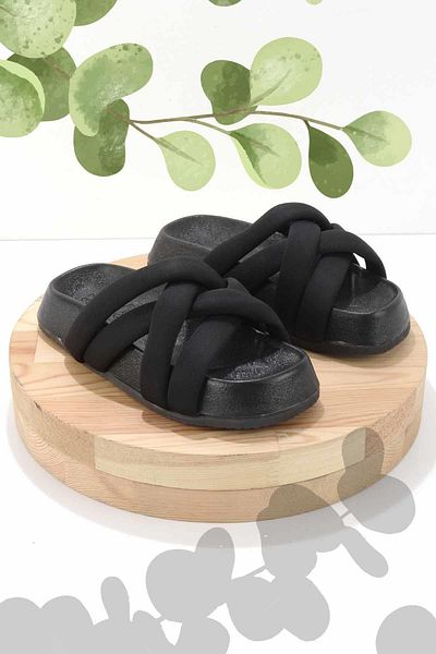 Bambi Black Women's Slippers K04154000617