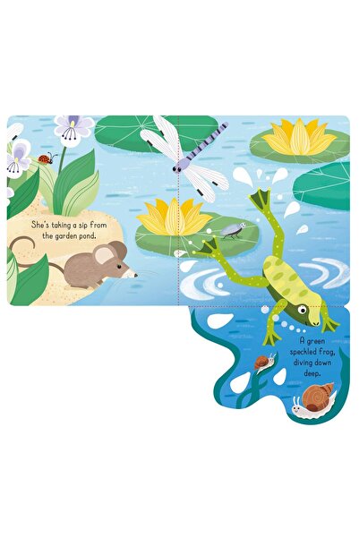 Usborne Children's book - Little Lift and Look Garden