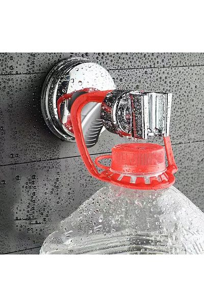 OEM Suction cup shower head holder, DexXer, Plastic, Silver