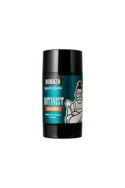 Biobazam Deodorant stick with bergamot & basil oil and sage extract, Botanist, BIOBAZA GENTLE[MEN], 50 ml