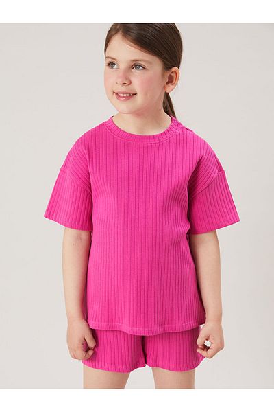 LC Waikiki Σετ πιτζάμες για κορίτσια με λαιμόκοψη New Season - S5OR51Z4