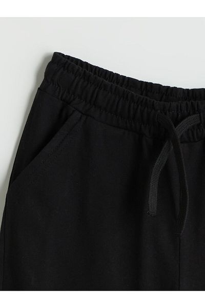 LC Waikiki Red Elastic Waist Boy's Shorts