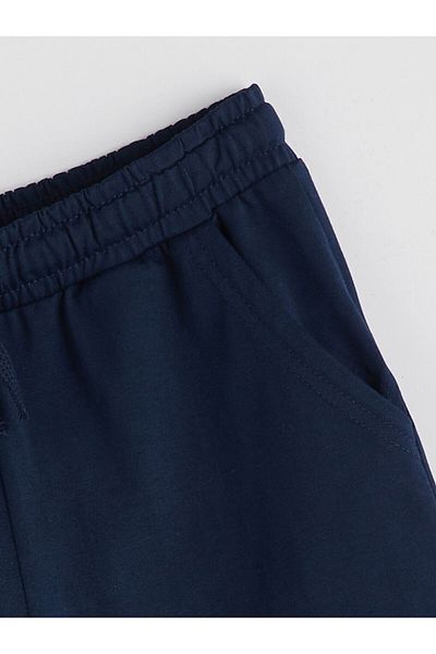 LC Waikiki Blue Boy's Shorts with Elastic Waist