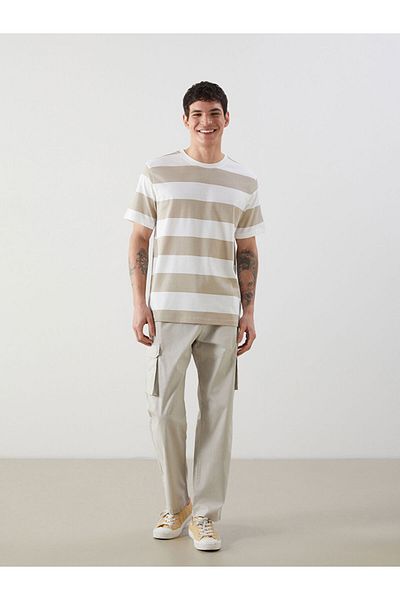 LC Waikiki Ανδρικό παντελόνι Cargo New Season Comfortable Fit Poplin - S5EK87Z8