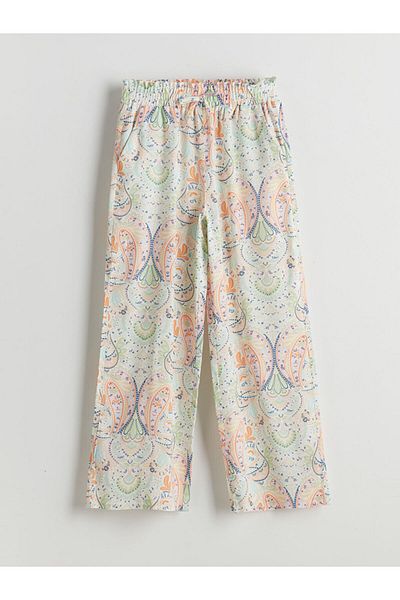 LC Waikiki New Season Girls' Pants with Elastic Waist - S5Et87Z4